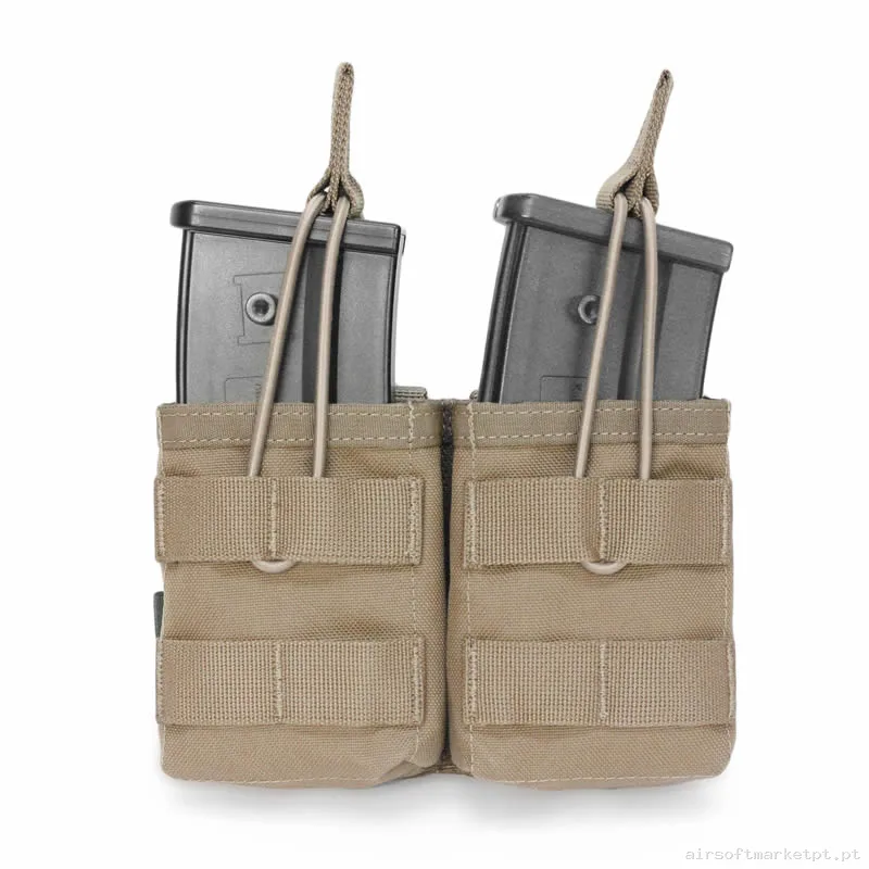Pouch Magazine Pouch Doble G36 Warrior Assault Open Top coyote tan — Coletes & Rigs — Airsoft Market PT