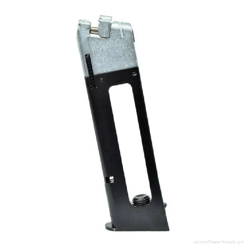 Magazine Pistola CO2 4.5mm Bruni U.s. Combat 1911 Cbb 20 Rds BR-CAR613 negro — Carregadores / Magazines — Airsoft Market PT