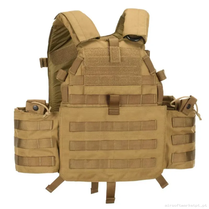 Colete Porta Placas Invader Gear 6094a-Rs Plate Carrier coyote — Coletes & Rigs — Airsoft Market PT