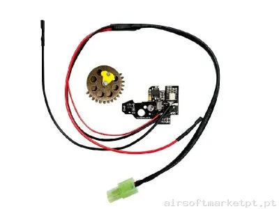 Cabos Gatilho Eletrónico traseiro com Selector Gear Rossi — Peças Internas (AEG) — Airsoft Market PT