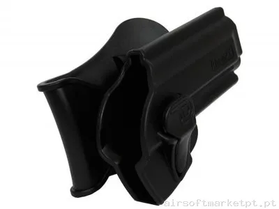 Coldre 360º Beretta 92 Amomax Preto — Acessórios & Componentes — Airsoft Market PT (foto 2)