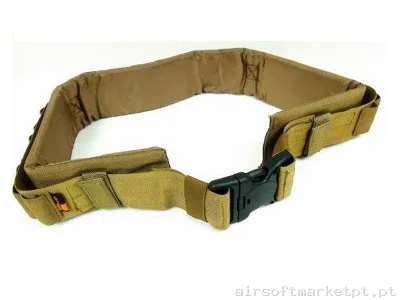 Cinto Portacartucho ajustável Tan — Vestuário (Fardas) — Airsoft Market PT