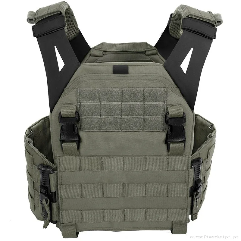 Colete LPC Porta Placas Warrior Assault Low Profile Carrier V2 Ranger Green — Coletes & Rigs — Airsoft Market PT