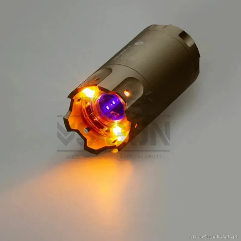 TRAZADOR ACETECH BLASTER TAN METÁLICO — Lanternas & Lasers — Airsoft Market PT (foto 2)