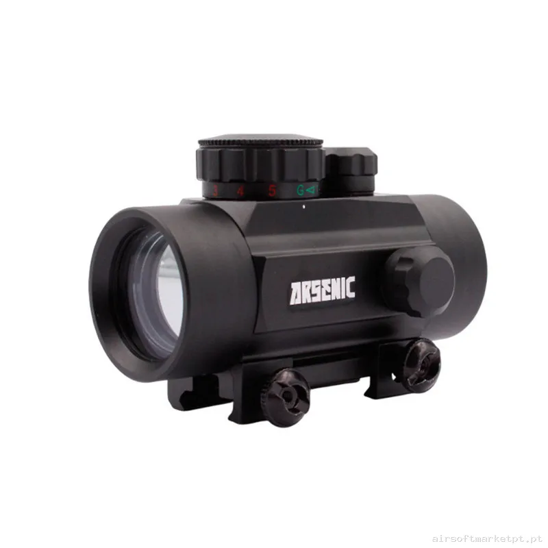 Red Dot Arsenic Punto rojo/Verde Argon 1X30 AS30 negro — Miras & Ópticas — Airsoft Market PT