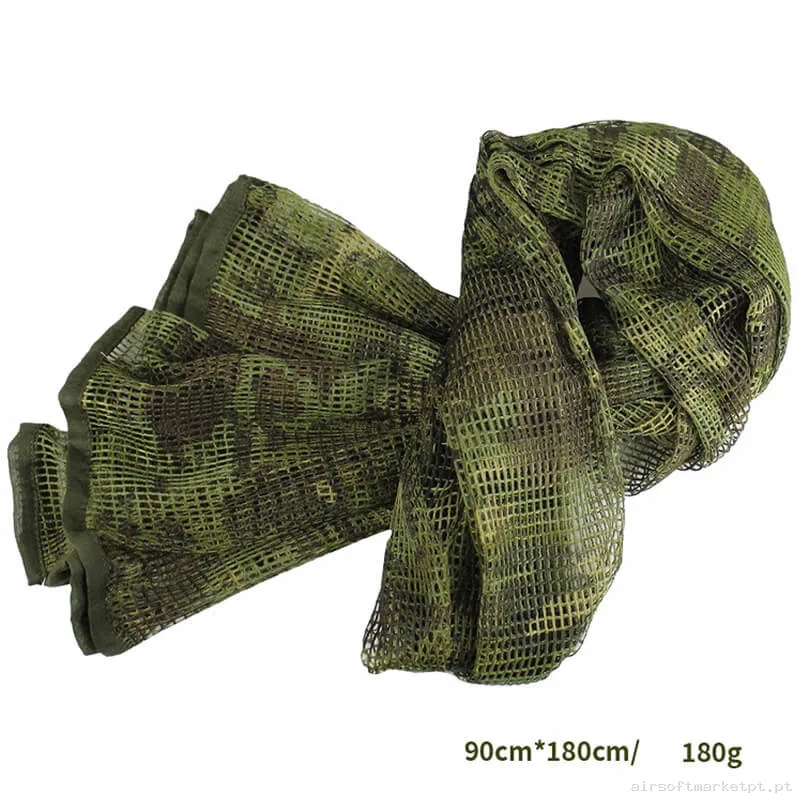 Lenço Tático OEM Rede Multicam Tropic — Proteção Ocular & Facial — Airsoft Market PT