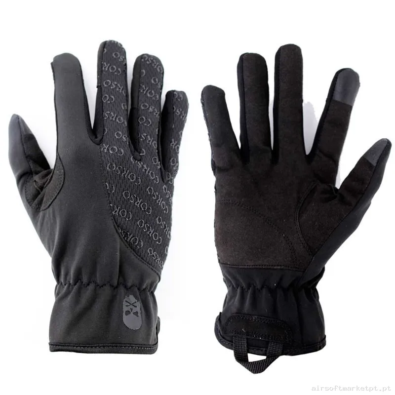 GUANTE CORSO SKULL MK1 NEGRO - L — Gear Táctico — Airsoft Market PT