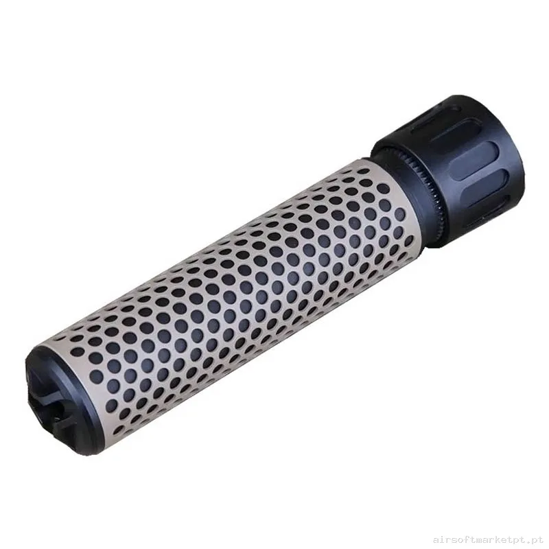 Externo Supressor Largo Big Dragon Kac Qdc Bd0542b negro/Terra Escura — Acessórios & Componentes — Airsoft Market PT