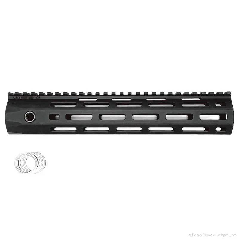 Externo Quebra-chamas M-Lok Angry Gun Urx4 10.75" negro — Acessórios & Componentes — Airsoft Market PT