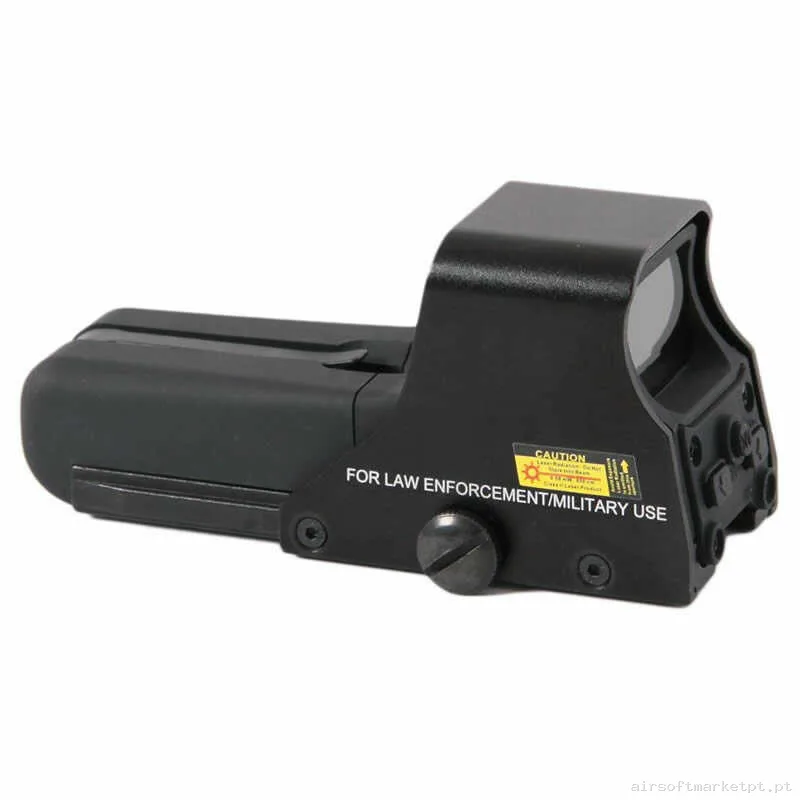 Mira Holográfica vermelho/verde Duel Code 552 preto — Miras & Ópticas — Airsoft Market PT