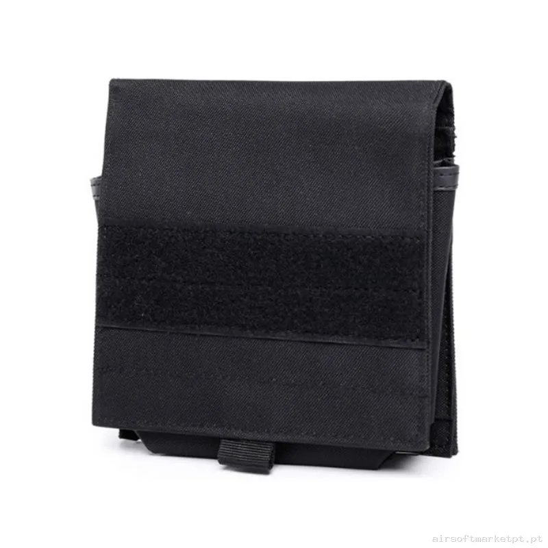 POUCH PORTA DOCUMENTOS DELUXE NEGRO — Coletes & Rigs — Airsoft Market PT