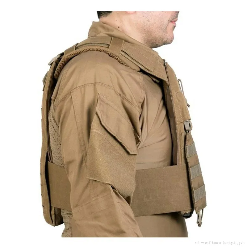 Chaleco Delta Tactics Force MK1 Tan — Coletes & Rigs — Airsoft Market PT (foto 2)