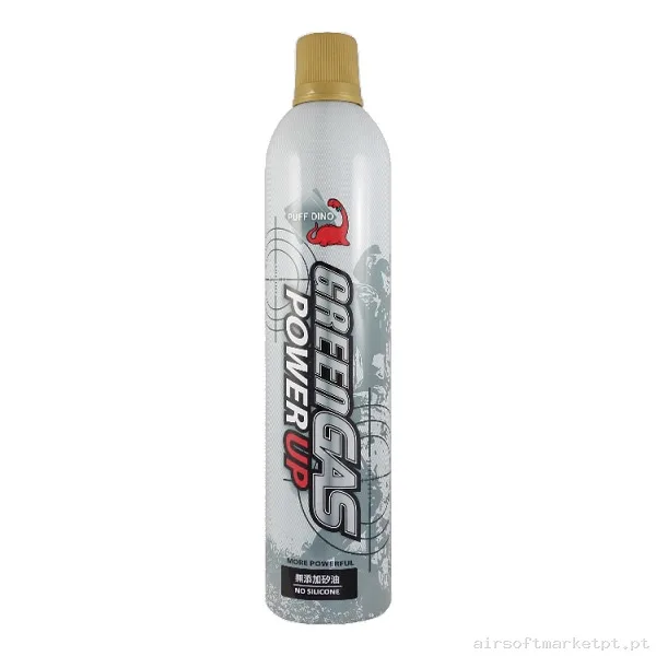 Gas Green Gas Puff Dino Pure Power Up 14kg 560ml — Gás & CO2 — Airsoft Market PT