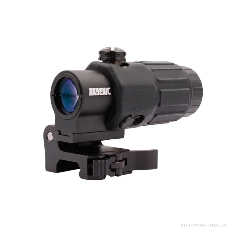 Magnificador ASG33 Arsenic negro — Miras & Ópticas — Airsoft Market PT