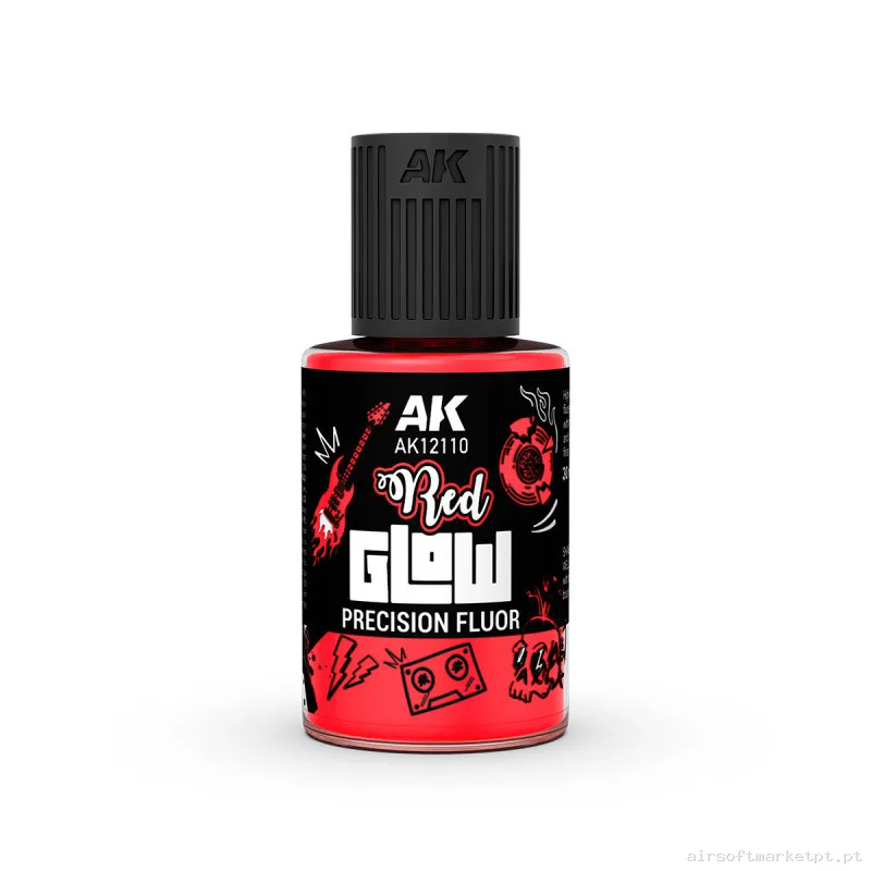 Red Glow Precision Fluor - AK — Outros — Airsoft Market PT