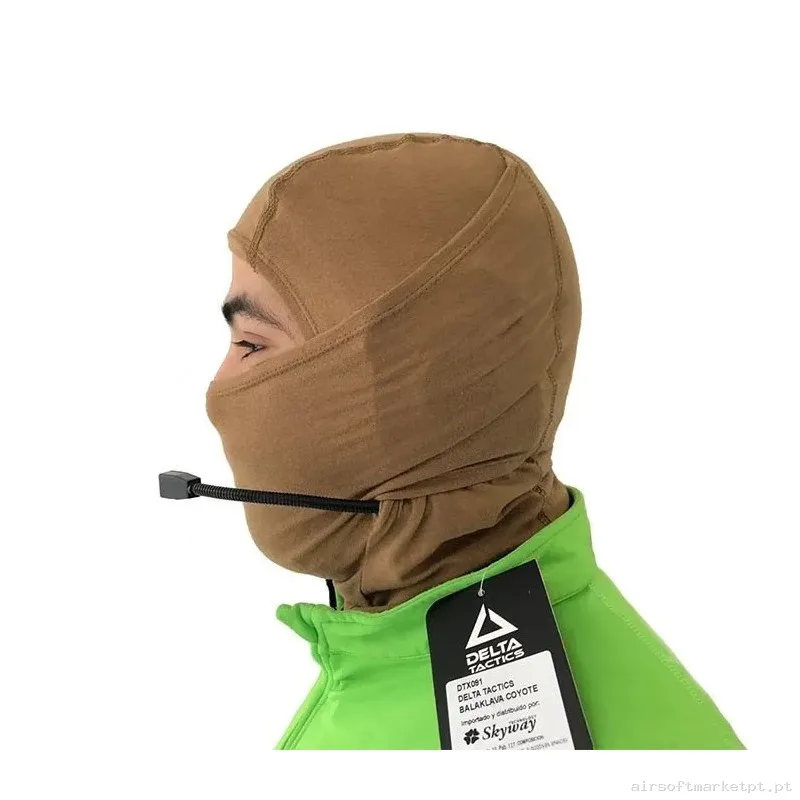 BALACLAVA DELTA TACTICS - COYOTE — Proteção Ocular & Facial — Airsoft Market PT (foto 2)