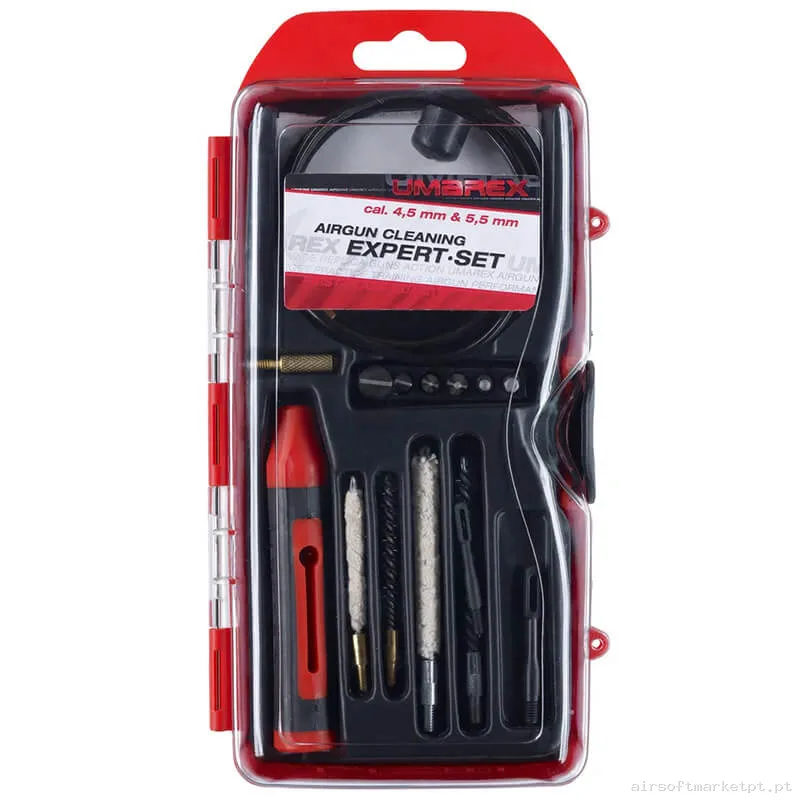 Kit de Limpeza Umarex para Rifles de ar comprimido Expert — Gás & CO2 — Airsoft Market PT