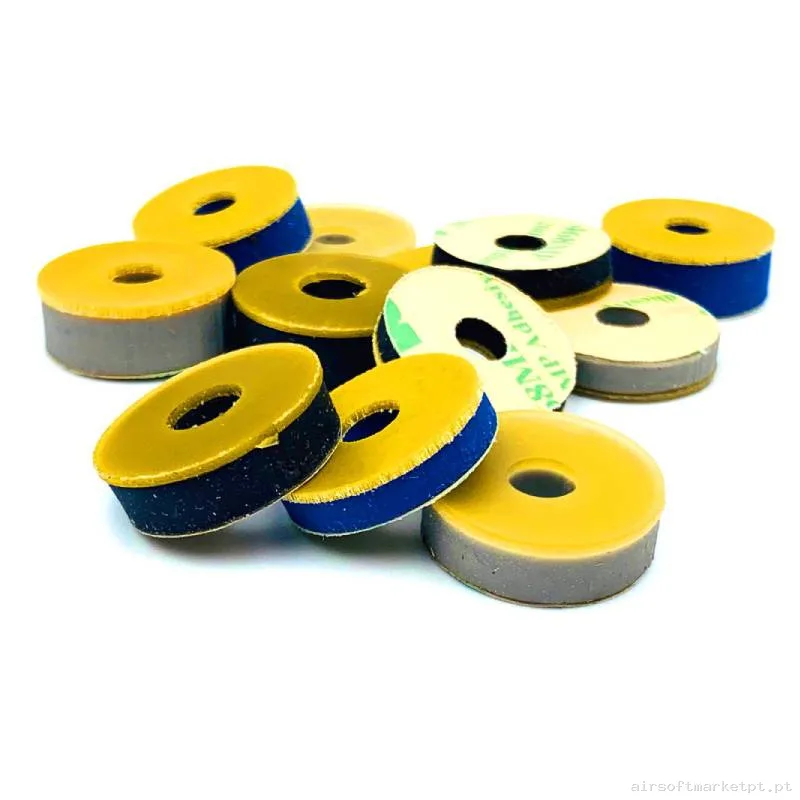 Interno Sorbo Pad Cabeça Cilindro L96/M24 Epes Vários Grossores 70d Pack 4u — Peças Internas (AEG) — Airsoft Market PT