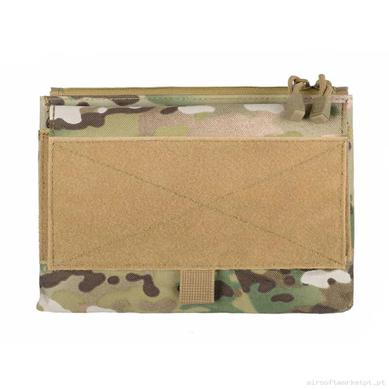 Pouch Multiusos Oem Tipo Canguru com Bolso Frontal Estilo Multicam — Coletes & Rigs — Airsoft Market PT