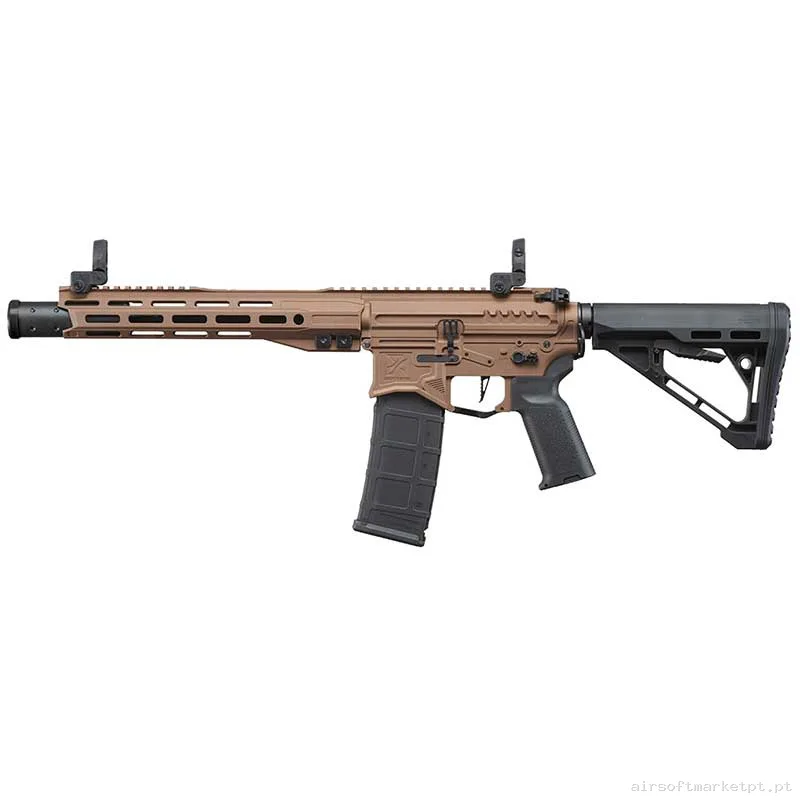 Réplica AEG M4 Zion Arms R15 Mk2 ETU 10" Bronze/Preto — Rifles de Assalto (AR/M4/AK) — Airsoft Market PT