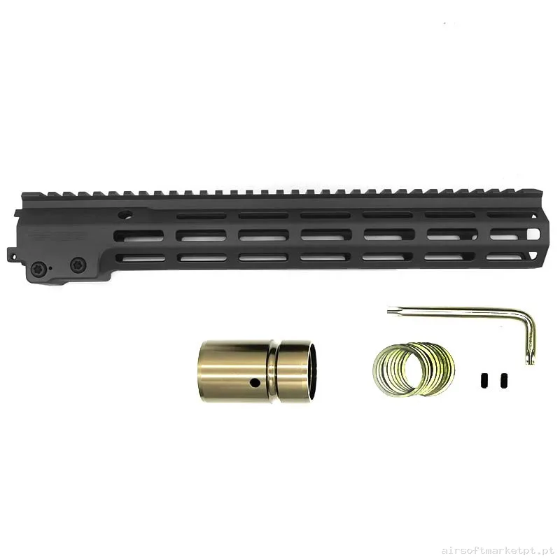 Externo Guardamão M-Lok Angry Gun Mk16 Gen 2 13.5" negro — Acessórios & Componentes — Airsoft Market PT