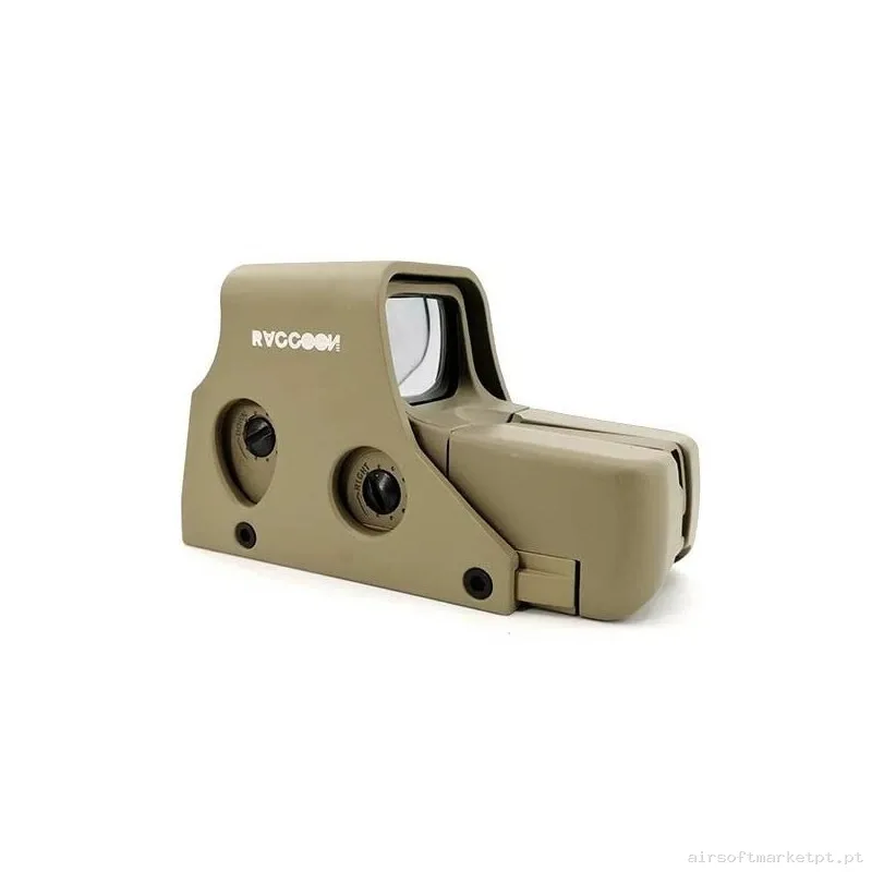 Mira HolográFica 551 Eotech Tan - Raccoon — Miras & Ópticas — Airsoft Market PT