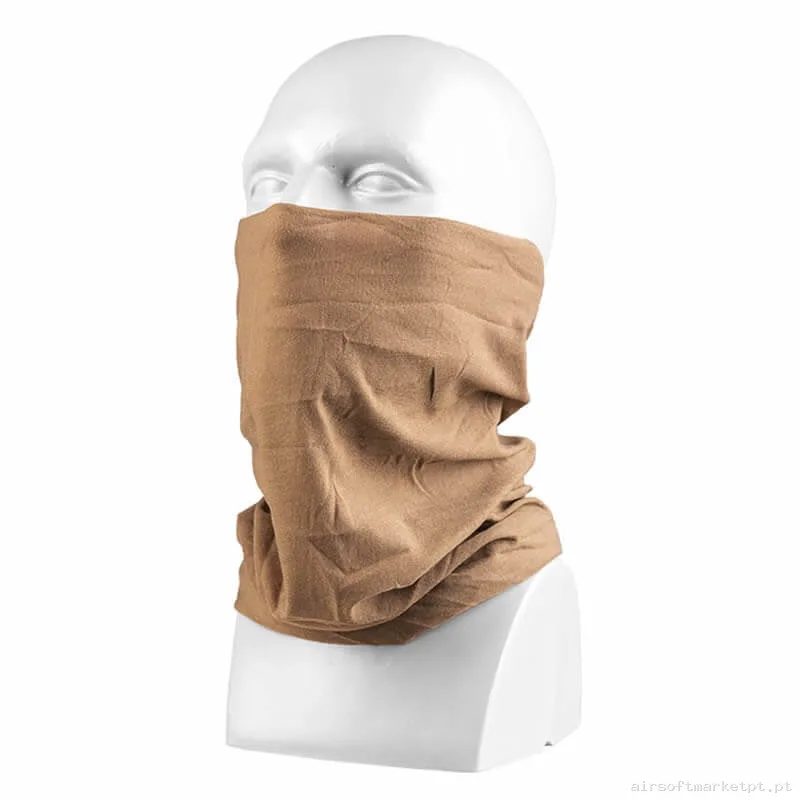 Balaclava Mil-Tec Multi Função de Cabeça coyote — Proteção Ocular & Facial — Airsoft Market PT