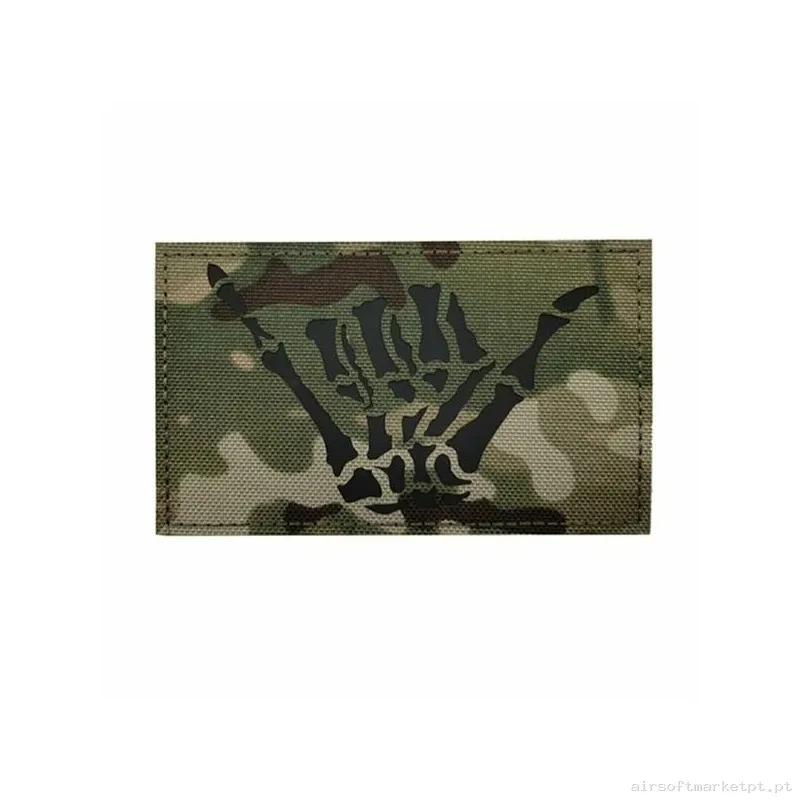 Parche Tela 3D Seal Team F198 Multicam — Patches & Decoração — Airsoft Market PT