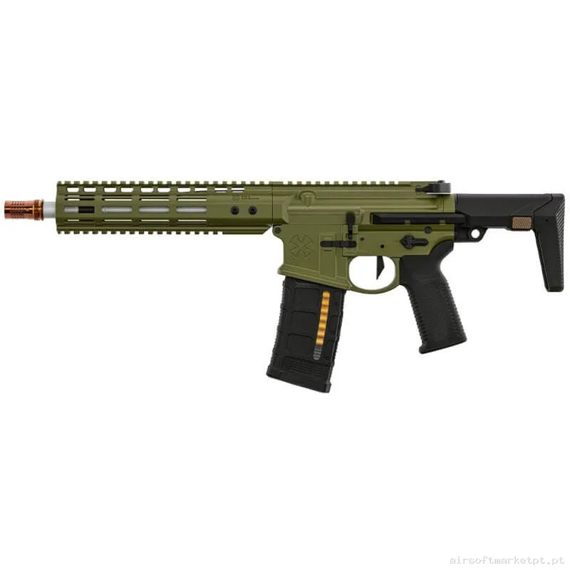 Réplica GBB M4 Double Eagle Noveske MWS Ghetto Blaster 9" verde od — Rifles de Assalto (AR/M4/AK) — Airsoft Market PT