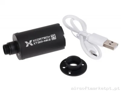 Mini Tracer XT301 Bolas Vermelhas Xcortech — Supressores & Tracers — Airsoft Market PT (foto 3)