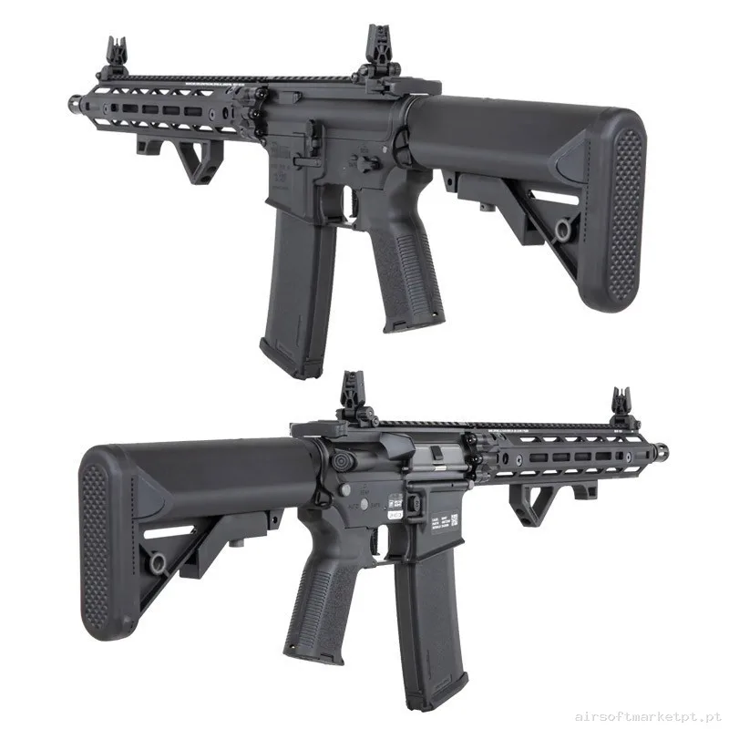 RÉPLICA SPECNA ARMS AEG RIS III 12,5" DANIEL DEFENSE SA-P28 PRIME ASTER II NEGRA — Rifles de Assalto (AR/M4/AK) — Airsoft Market PT (foto 3)