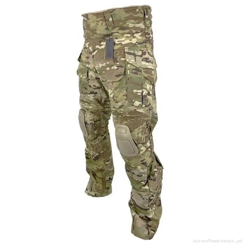 Pantalón Combate Conquer Dlx Multicam - S — Vestuário (Fardas) — Airsoft Market PT (foto 3)