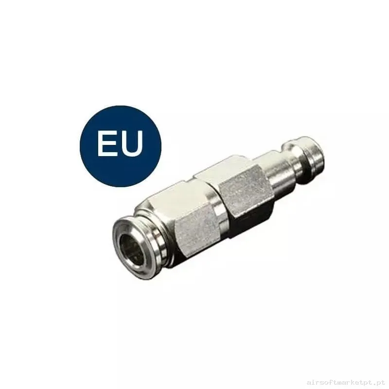 Adaptador Hpa Gate Qd Fitting Connector 6Mm Eu — HPA & Linhas — Airsoft Market PT