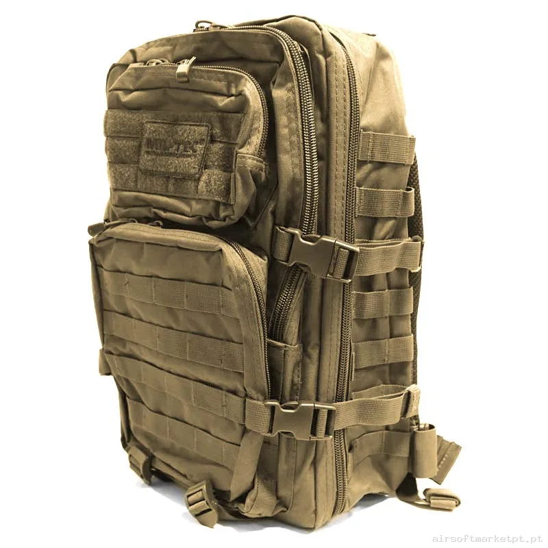 Mochila Táctica MOLLE Mil-Tec Us Assault 36l coyote — Sacos & Mochilas — Airsoft Market PT