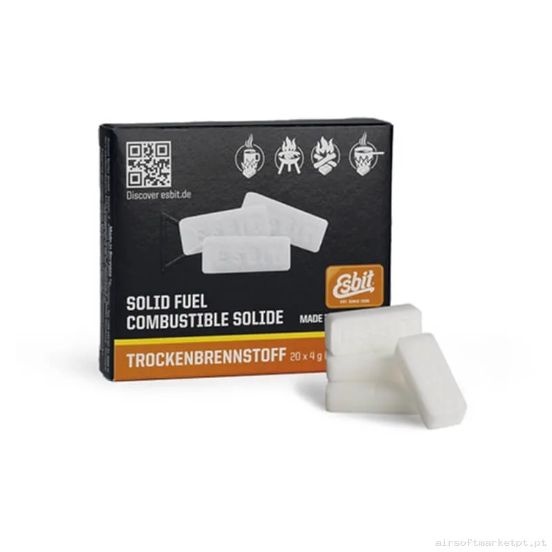 Pastilhas de Acendimento Esbit Combustível Fogo 4gr — Outros — Airsoft Market PT
