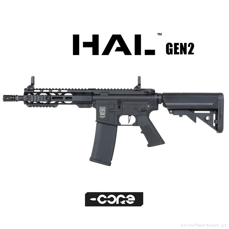 Réplica Specna Arms Sa-C25 Core Gen2 Hal Etu Negra — Rifles de Assalto (AR/M4/AK) — Airsoft Market PT