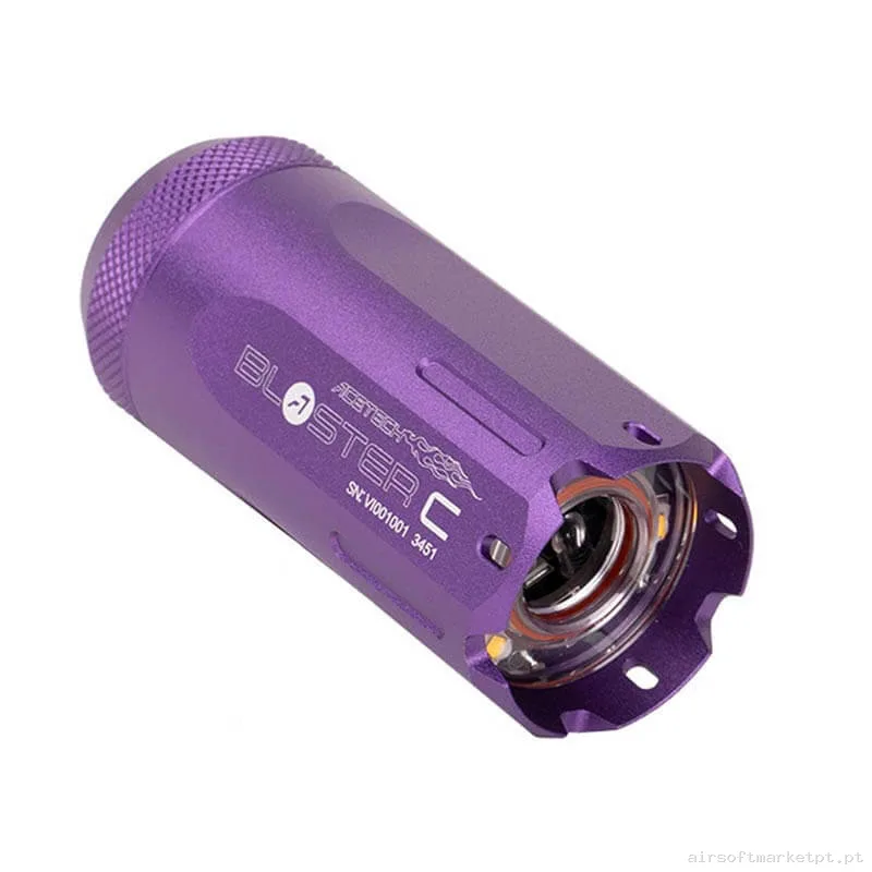 Externo Supressor Trazador Acetech Blaster C Violeta (Simulador de Fogonazo) — Acessórios & Componentes — Airsoft Market PT