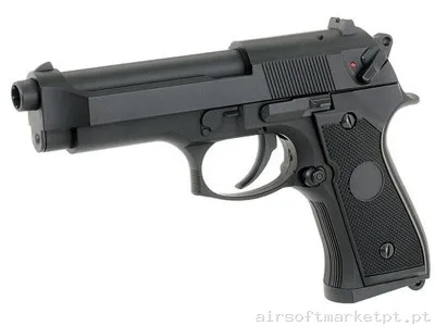 Beretta M92F CM126 Cyma Preto — Pistolas — Airsoft Market PT (foto 2)