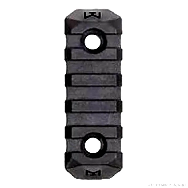 Externo Trilho M-Lok PTS 5 Slot preto — Acessórios & Componentes — Airsoft Market PT