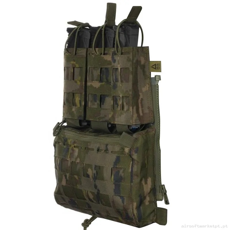 Painel Traseiro Delta Tactics Assault Boscoso Pixelado — Coletes & Rigs — Airsoft Market PT