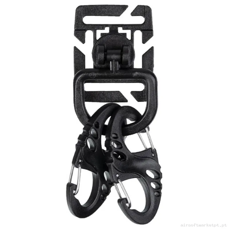 Mosqueton C/ Hebilla MOLLE Mil-Tec Conjunto Tático Ultimate preto — Outros — Airsoft Market PT