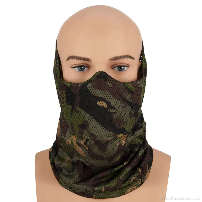 Máscara Proteção Balaclava Cygnus Armory Face Warrior Defender Estilo multicam Tropic — Proteção Ocular & Facial — Airsoft Market PT