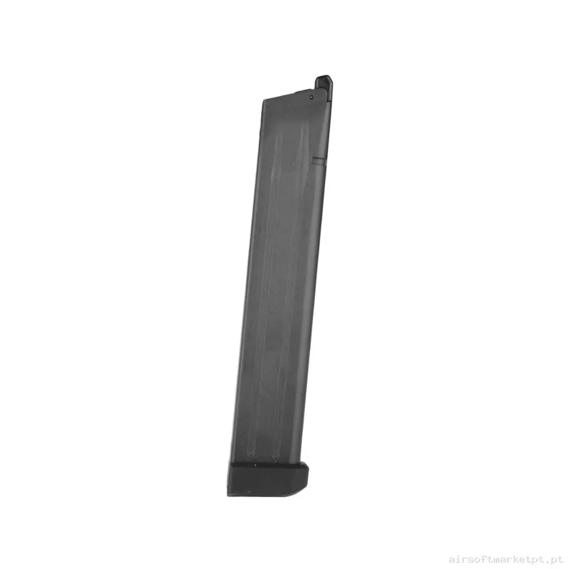 Magazine Pistola Gas Hi-Capa 5.1 WE Extendido 50 Bbs — Carregadores / Magazines — Airsoft Market PT