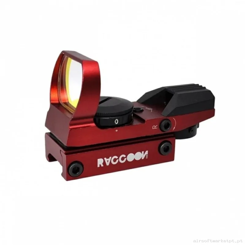 Red Dot Abierto Holográfico Akedo Rojo - Raccoon — Miras & Ópticas — Airsoft Market PT (foto 2)