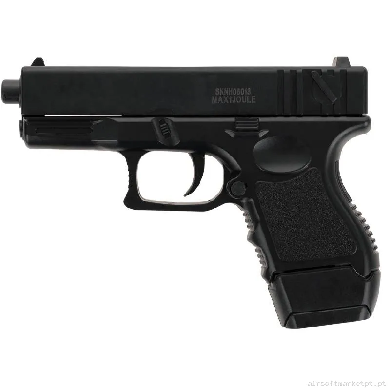 Réplica Muelle Pistola Saigo Defense Mk4 negra — Pistolas — Airsoft Market PT