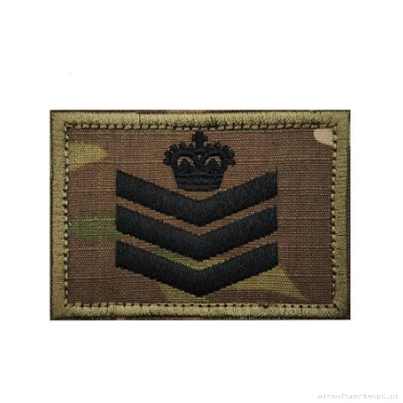 PARCHE F118 MULTICAM GALONES — Patches & Decoração — Airsoft Market PT