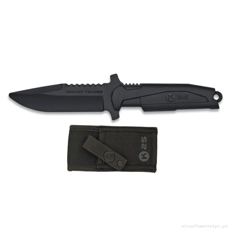 CUCHILLO K25 ENTRENAMIENTO DE GOMA NEGRO — Ferramentas — Airsoft Market PT