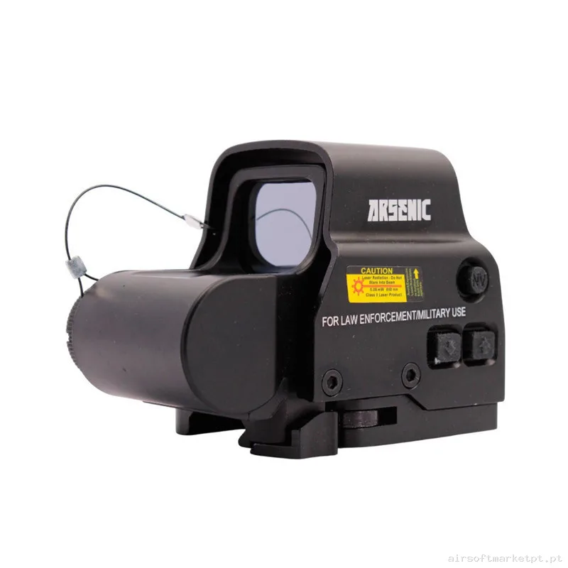 Mira Holográfica 558 Argon Arsenic negro — Miras & Ópticas — Airsoft Market PT
