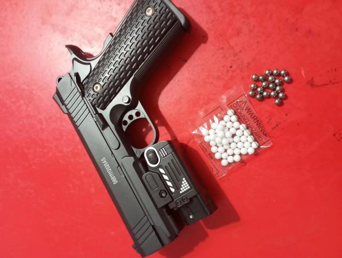Pistola airsof ( nova ) full metal — Pistolas — Airsoft Market PT (foto 3)