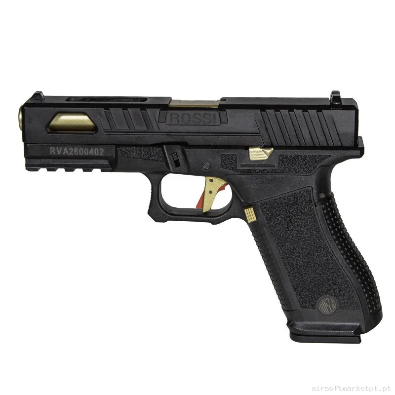 Pistola Rossi Valiant Guardian S1 Gold — Pistolas — Airsoft Market PT